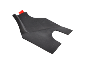 Montante anteriore/terminale parafango - Nero. Porsche 981/718 (982) Boxster e Cayman / 991 Carrera e Turbo e GT3 - 991555747001E0, 991555748001E0