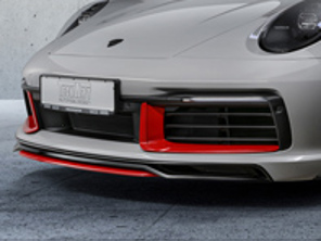 TechArt front spoiler I. Porsche 992 - 092.100.100.009, 992807100OK1, 992807100AOK1, 992807100BOK1, 992807100LOK1, 992807100MOK1