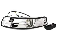 Unité d'indicateur avant, boîtier en plastique. Porsche 911 1969-73 - PCG63193520, PCG63193620 - 15960D, 15960S