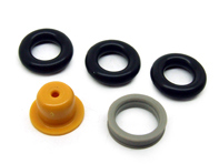 Fuel injector seal kit. Porsche 911 1984-86 / 924S / 944 - 94411090100, 1287010704