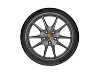 20' 991 C4 / C4S Carrera S Platinum Alloy Wheels & Tyres Original Porsche - 99104460226, 99104460225