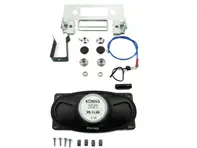 Kit d'installation d'autoradio Blaupunkt. Porsche F modèle 911/912 - 33152