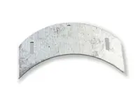 Front fog light grille desk pad. Porsche 356 1960-65 - 64455944705