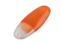 Indicator lens front, Amber / Clear. Porsche 914 - 91463193710