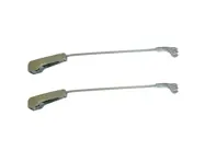 Wiper arm Pickle fork style PAIR. Porsche 356A Coupe / Cabriolet / Convertible D - 64462830114, 64462830110 - 356WSN001