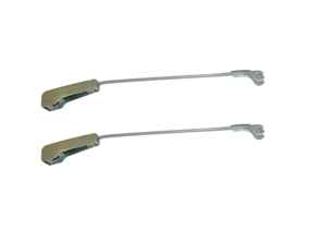 Wischerarm Pickle Fork Style PAAR. Porsche 356A Coupe / Cabriolet / Convertible D - 64462830114, 64462830110 - 356WSN001