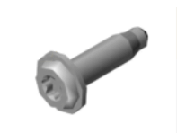 Fillister hd. bout M6x20-W voor achterspoiler voor Porsche 718 Cayman GT4 - 99901504801