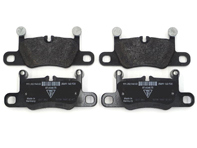 Brake pads, Rear. Porsche 970 Panamera 3.6L / 4.8L / Turbo - 97035294904, 97035294908, 971698451A, 971698451L