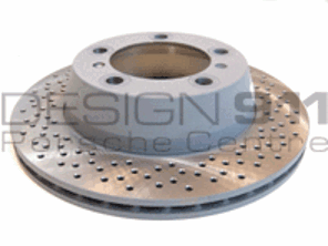 Bremsscheibe hinten. Porsche Boxster 718 (982) Boxster / 718C (982C) Cayman (I450) - 98135203101, 98135203201