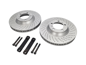 Disco freno ANTERIORE AGGIORNATO al pacchetto da 350 mm Porsche 996C4S / 996 Turbo - 99735140101, 99735140201