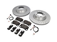 Pacchetto pastiglie freno e disco freno POSTERIORE. Porsche 997 GT3 - 99735294701, 99735240501, 9973524050, 99735240601, 99735240602, 99735240502ABS, 99735240502, 99735240602ABS, 99735294701TRW, 99635208602, 99761275402, 90026904701, 99906704001