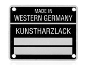 Numéro de châssis et plaque signalétique. Porsche 911/912 65-89 - 90170111105