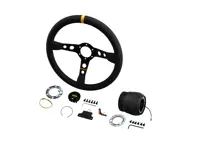 Kit Volante Momo MOD.07 Pelle Nera Porsche 964/993 - 96465210400, 92861222000 - M11111811312L
