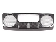 Carénage de ventilateur en fibre de carbone Rennline. Porsche 991.1 / 991.2 - 99150458304E10, 99150458305E10, 99150458308E10, 99150458309E10, 99150458312E10, 99150458313E10