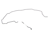 Air line, front fuel system. Porsche 996 Carrera - 99620136101