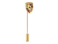 Pin con el escudo de Porsche: esencial, dorado. - WAP0504200RASN