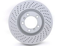 Disco freno anteriore. Porsche 997 TURBO (codice OE 99735140501 / 99735140601) - 99735140501, 99735140601, 09.C985.31, 09.C986.31 - 09.C985.31, 09.C986.31