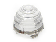 Lente de señal de giro delantera, transparente, redonda. Porsche 356 - 64463141101