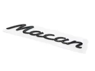 Inscriptions/Lettering Macan in Gloss Black. Rear / Boot Lid Porsche Macan 95B.2