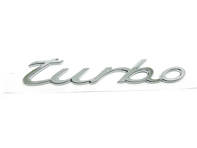 TURBO - Stemma posteriore cromato per Porsche 970 Panamera - 97055923705, 97055924700