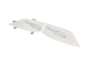 Heckflügel-Endplatte Logo Weissach RS. Porsche 992 GT3 RS - 99204482093OZ1, 99204482093BO1, 99204482093II0, 99204482093II9