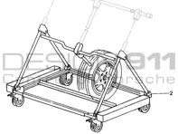 Ruedas y Neumáticos Sistema de Transporte / Almacenamiento Porsche 996 / 997