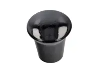 Sitzlehnenknopf, schwarz. Porsche 911/912 - 90152170621