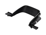 Garniture pour pot d'échappement noir mat. Porsche 718 Boxster Spyder / Cayman GT4 - 982807833OK1, 982807834OK1