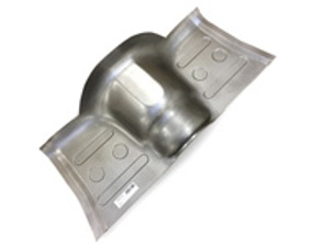 Plancher de siège arrière complet avec couvercle de boîte de vitesses. Porsche 356A - 64450107300