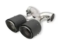 Exhaust Tail Pipe Carbon Fiber. Porsche 981 Boxster / 981C Cayman - 98111126100, 98111136100, 98111136160, 981111361600, 98111136161, 98111196100, 98111196101