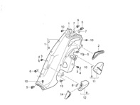 Anschlagpuffer Radlaufinnenverkleidung 20x8x0,5. Porsche 970 Panamera - 99970354740