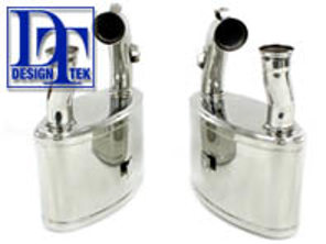 Escape Silenciador / Silenciador Caja trasera Sports DesignTek para Porsche 993 - 55-PS104, 125454, 99311104614, 99311104613, 9931110461, 99311104513, 99311104514, 9931110451