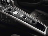 Centre Console Cover in BRUSHED ALUMINIUM. Porsche 991 / 981 Boxster/Cayman / 718 Boxster/Cayman - 99155398104U03