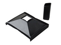 Piastra e tubo di supporto del martinetto. Porsche 914 - 91450115110, 91450115110GRV, 1681700200, 581079 - 1681700200