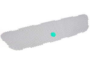 Grille de ventilation du pare-chocs avant, au centre. Porsche 991 R / GT3 / GT3 RS - 99150571191