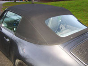 Cabriolet-Verdeck – Front- und Fensterbereich. Porsche 993