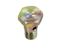 Banjo bolt wheel cylinder / brake caliper. Porsche 356 / 911 / 914 - 90135553100 - 901-355-531-00