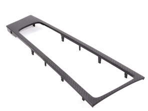 Einfassung der Mittelkonsole, Kohlefaser. Porsche 991.1 / 991.2 - I124