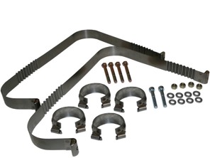Kit de montage pour échappement arrière. Porsche 993 - 93.300KIT, 1621700410