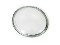 Rennline-Scheinwerferglas mit niedrigem Profil, klar. Porsche 911 - 64463111131, 64463111132