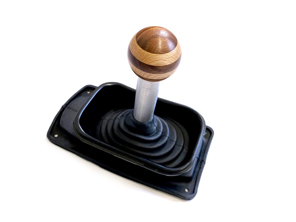 Schaltknauf und -manschette aus Holz. Porsche 964 / 993 - 99342407502, 99342407501, 993424075028YR, 96442407505