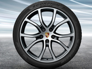 21' Cayenne Exclusive Design Alloy Wheels & Winter Tyres Original Porsche - 9Y0044602L, 9Y0044617L, 9Y0044612L