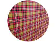 SOLM (62) wool tartan fabric, inspiration: Lotus Type 62 and Gold Leaf Livery *SAMPLE*