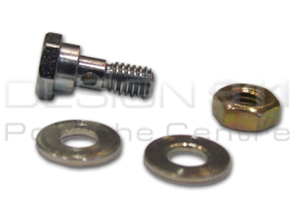 Heater cable clamp. Porsche 911 1985-89 - 91121168301, 91121168300, 90091004709, N01152427