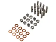 Kit de goujons de culasse d'échappement en Titane. Porsche911/964/993/986 - 99906200602, 99908400201/2, 99908400201, 90006010601, 99907507100, 90037813100, 9990750710A, 99907507400, 90037813100, 90007428702, 99907353501, 99907358901 - SLTi121
