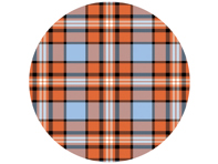 SOLM (Racing Reverse) polyviscose tartan fabric, inspiration: Le Mans, Ford GT, Porsche 917, Steve McQueen