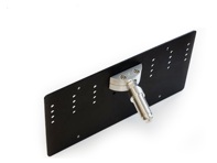 Rennline Tow Hook Receiver - Billet License Plate Mount. Porsche 996/986/997/987 - E1070.1080, E1070.1080LATE, E1E10701080LATE