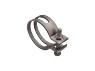 Auspuffschelle für Katalysatorrohr. Titan Porsche 996 Carrera / 996 GT3 - 99951108700