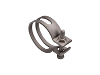 Exhaust clamp in titanium for catalyst pipe. Porsche 996 Carrera / 996 GT3 - 99951108700