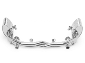 Sports exhaust silencers and cross pipe Porsche 997 Gen 2 Carrera and Carrera S - TSPO9972C08.003.A